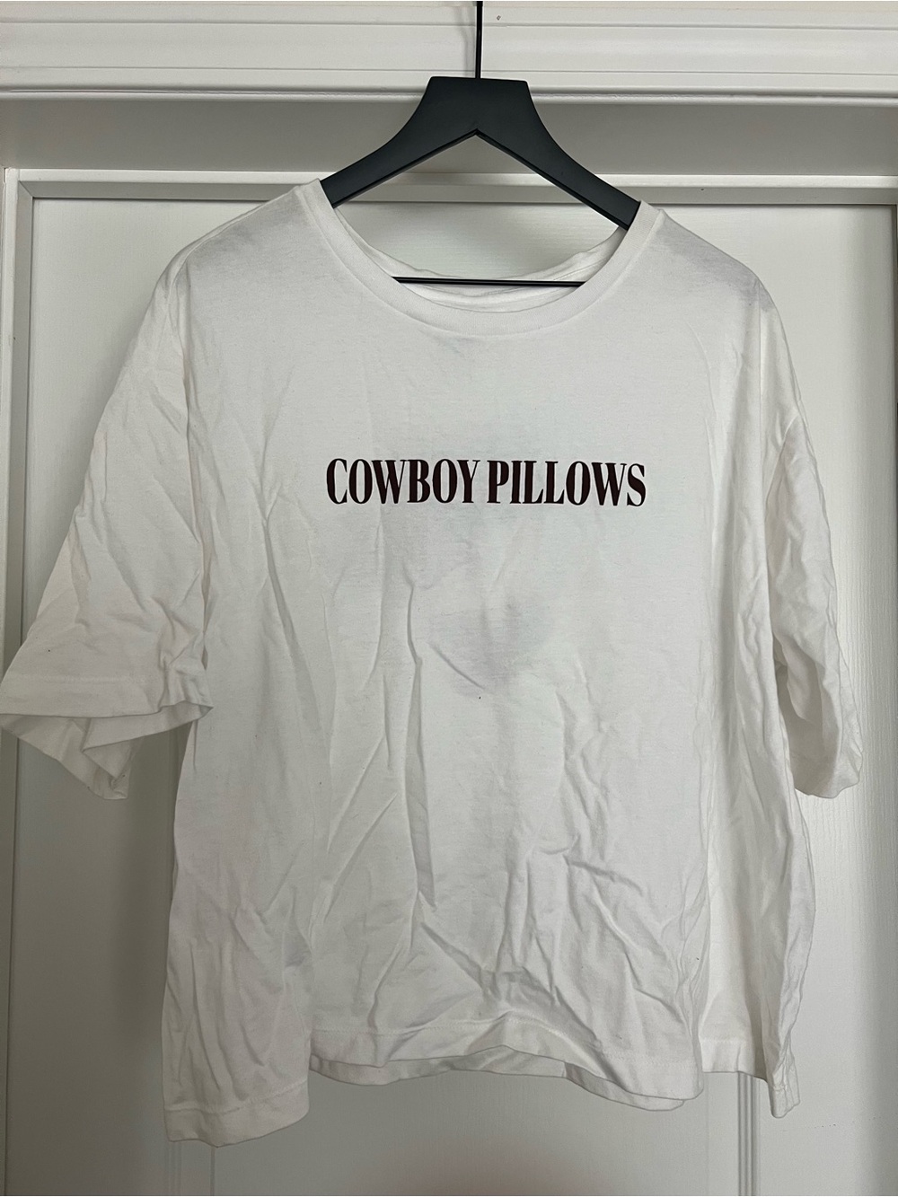 COWBOY PILLOWS Graphic Tee in White